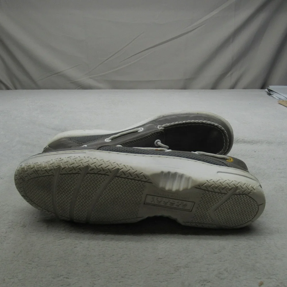 Sperry‎ Men 11 Boat Shoes Gray Top Sider Suede Classic Nautical Casual Outdoor